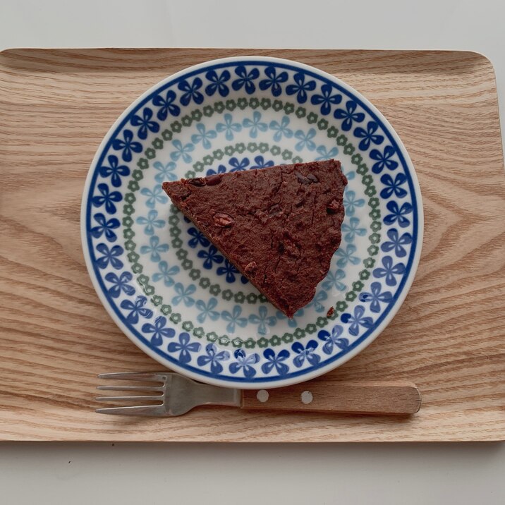 ヴィーガン グルテンフリー 絹豆腐のブラウニー